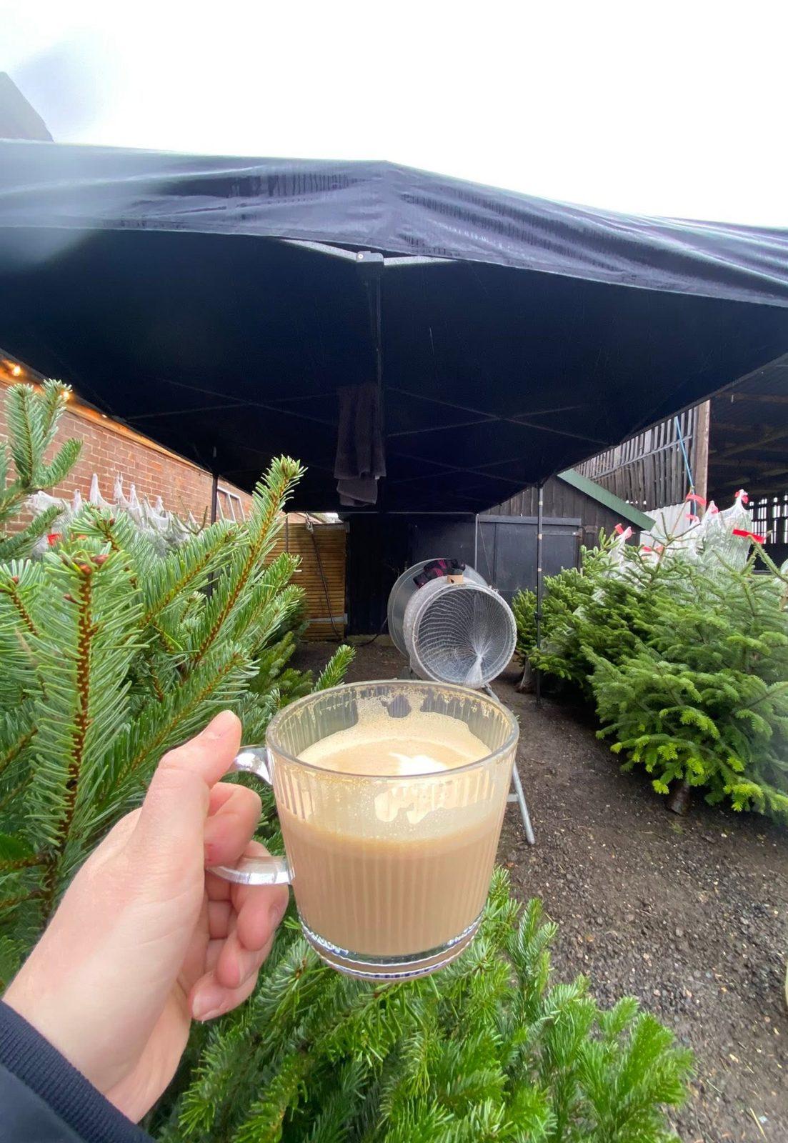 Coffee from the farm cafe, Herriard